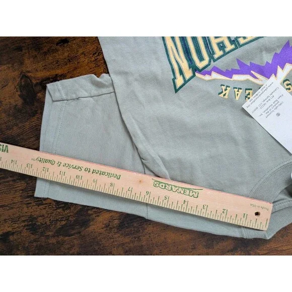 Vintage Pikes Peak Marathon Shirt Small Hanes Beefy Pikes Ascent NWT Y2K